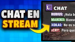 COMO PONER EL CHAT DE TWITCH EN OBS ¡CON UN SOLO CLICK! 😱