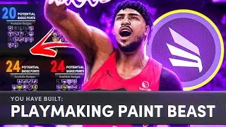 MOST OVERPOWERED BIG MAN BUILD of NBA 2K21 NEXT-GEN • BEST PLAYMAKING PAINT BEAST BUILD • 80+ BADGES