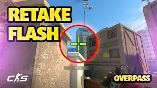 Overpass CS2 - B Retake/Support Flash