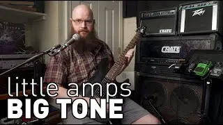 Running a 4x12 off Solid State Practice Amps | Peavey Rage and Crate G-20C