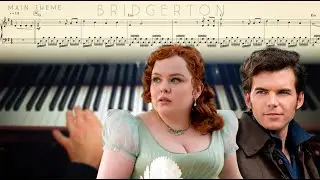 Bridgerton - Main Theme ( Piano cover + Sheet Music )