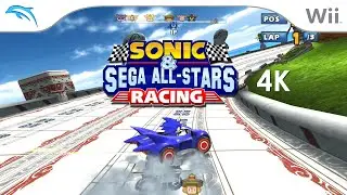 Sonic & Sega All-Stars Racing (4K / 2160p / 60fps AR Patch) Dolphin Emulator 5.0-19295 Nintendo Wii