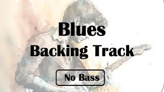 Blues Backing Track - No Bass