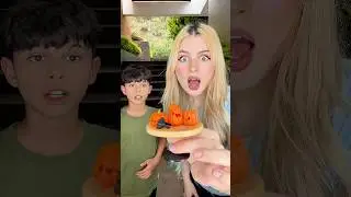 MI HERMANITO HIZO CALABAZAS MINIATURA VS REAL DE HALLOWEEN!! 😱🎃👻