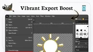 How to save or export an image as JPEG PNG GIF in GIMP