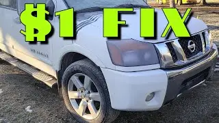 2011 Nissan Titan NO Air to the Floor FIXED