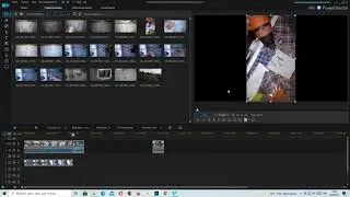 Как в Cyberlink PowerDirector повернуть изображение горизонтально или просто повернуть