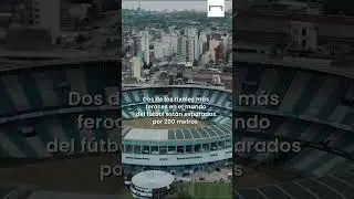 ¡Las vistas son increíbles! | Tomas aéreas sobre el estadio de Racing e Independiente | Argentina