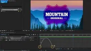 Learn after effects - Change the speed of an object between keyframes