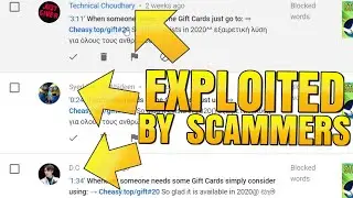 How Scammers Manipulate People Like YOU To Spam on YouTube (Is cheasy.top/egiftaholic fake or not?)