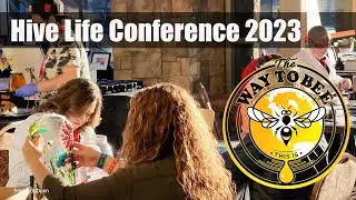 Hive Life Conference 2023, walking around talking with vendors and introducing new products.