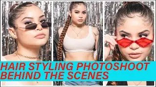 Hairstyles Photoshoot Behind The Scenes - Fashion Hair Photography