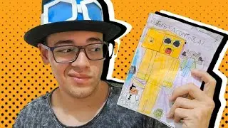 O QUADRINHO que eu fiz quando era CRIANCA é PIOR do que eu me LEMBRAVA!