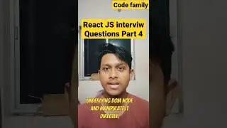 react JS interview questions part 4