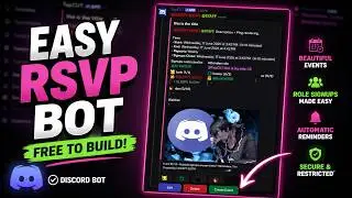 The Perfect Discord Event RSVP Bot Free!!