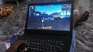 government laptop free fire 🔥dark matter os  playing low and pc