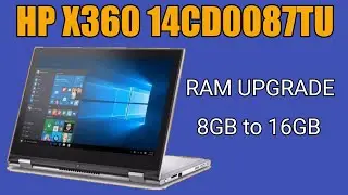 hp x360 pavilion 14-cd0087tu RAM Upgrade