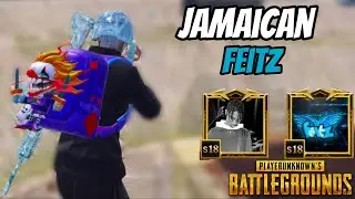 JAMAICAN FEITZ - CLUTCH GAMEPLAY -PUBG MOBILE