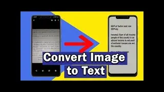 How To Convert Image to Editable Text(Image to Text Conversion) For Free !Hindi
