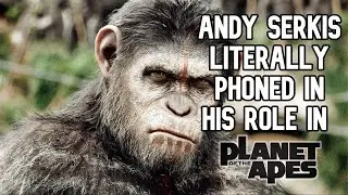 Andy Serkis Literally Phoned in His Role in Planet of the Apes