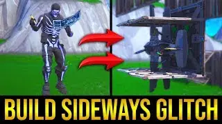 *NEW* How To Build Sideways Glitch! Fortnite Season 8 Glitch