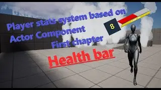 How to Make UE5 Player Stats! [Health Bar Tutorial]