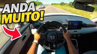 ACELEREI O NOVO HR-V TURBO!🔥🚀 ME SURPREENDEU DEMAIS!!!😱