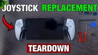 How To Replace PlayStation Portal Thumbstick - Full Tear Down Guide