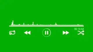 BEST MUSIC Player | Green Screen | No Copyright | AAA #18