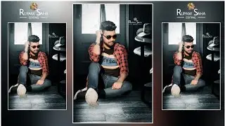 New Background Photo Editing PicsArt 🔥 Picsart background change photo editing | Rupam Saha Editing