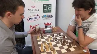 GM Ottomar Ladva - GM Evgeny Romanov, Reti opening, Blitz chess