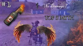 Only 0.01 People Know No Damage Molly Top 5 Myth Buster #1 Myth | Pubg | SMArT mAAn Gaming