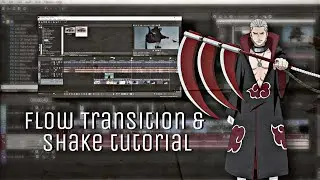 FLOW TRANSITION & SHAKE AMV TUTORIAL - Sony Vegas Pro