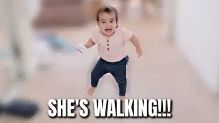 Bella is Walking!!! - @itsJudysLife