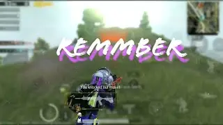 Remember ❤ | 4 Finger Claw + Gyroscope⚡⚡⚡ | PUBG MOBILE Montage
