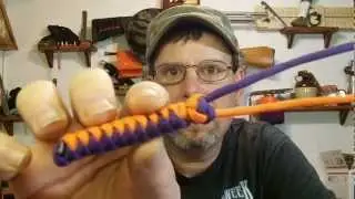 How To Tie A Diamond Knot With Loop.