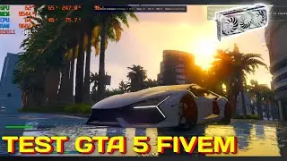 ASUS Strix Gaming Nvidia Geforce RTX 3080 Gundam Edition Gaming Test GTA 5 FIVEM RTX 3080  #GTA5