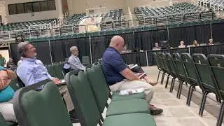Garrett Ramy called in on Zoom    he has a lot of bad, sad dealings with Mosaic   Mosaic is your wor