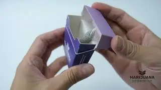 Custom Printed Cannabis Cigarette Box