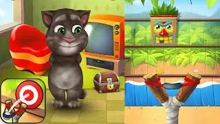 My Talking Tom: Jungle Shot - Gameplay HD [ High Score ]