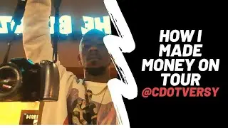 How I make money on tour