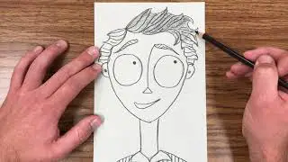 Tim Burton Self Portrait