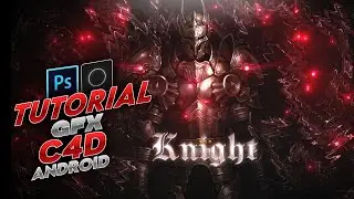 TUTORIAL GFX C4D | TUTORIAL PHOTOSHOP TOUCH