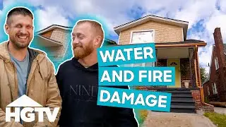Keith And Evan Turn Fire-Damaged Home Into A Timeless Living Space | Bargain Block