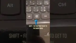 Alternative buttons for the short menu