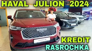 Haval Buxarada Yangi Julion 2024 Krasoveri H6 M6  AvtoMashinalari Kredit Naqdga Хавал Жулион 2024