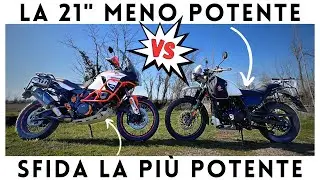 Royal Enfield Himalayan VS KTM 1290 Super Adventure R | Sfida tra ruote da 21!