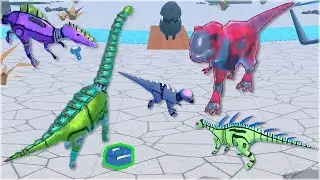Dino Domination - Update Game: New Mecha Dinosaurs