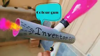 How to make colour pichkari using PVC Pipe  / गुलाल गन कैसे बनाते है