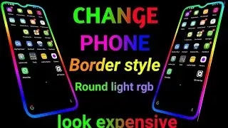 Set Round *Light RGB* In Phone With Proof - Tabahi !